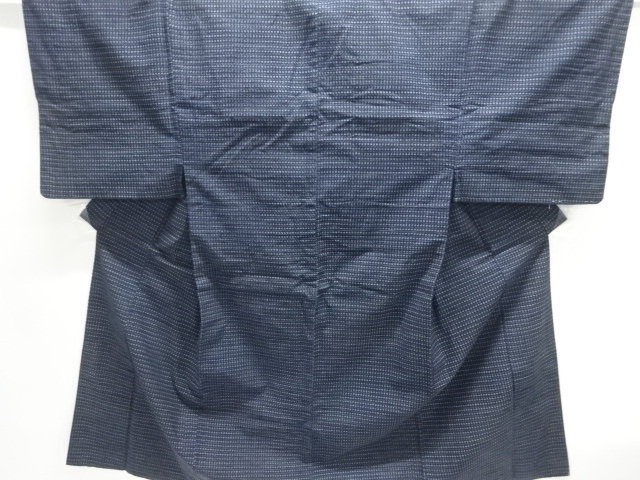 JAPANESE KIMONO / ANTIQUE MENS KIMONO / COTTON / KURUME KASURI / SHOSEI KASURI
